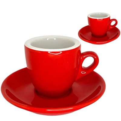 Espressotassen Rot