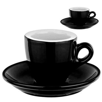 Zwei Espressotassen Schwarz
